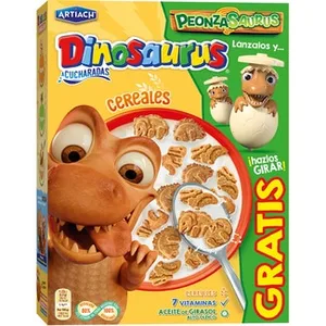 Galletas a Cucharadas con Cereales y 7 Vitaminas  Artiach Dinosaurus 320 G