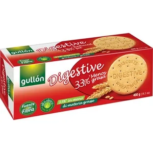 Galletas con 33% Menos Grasa  Gullon Digestive 400 G