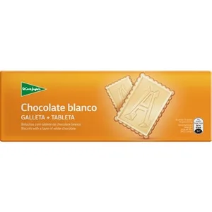 Galletas con Tableta de Chocolate Blanco el Corte Ingles