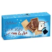 Galletas Cubiertas de Chocolate con Leche Galleteca de Dia Caja 150 G