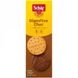 Galletas de Chocolate con Leche Schär sin Gluten 150 G.