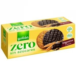 Galletas de Chocolate Digestive Zero Gullón sin Azúcar 270 G.