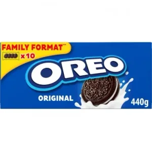 Galletas de Chocolate Rellenas de Crema Oreo 440 G.
