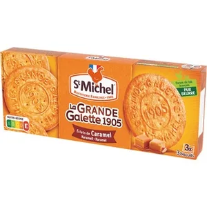 Galletas de Mantequilla Grandes con Caramelo ST Michel