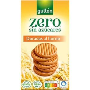Galletas Doradas al Horno sin Azúcares  Gullon Zero 330 G