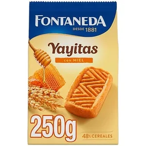 Galletas Hechas con Miel  Fontaneda Yayitas 250 G