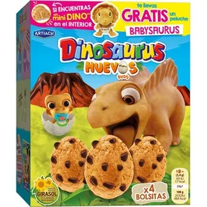 Galletas Huevos con Chocolate  Artiach Dinosaurus 140 G