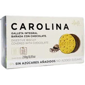Galletas Integral 0% sin Azúcares Carolina Digestive con Chocolate