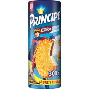 Príncipe Galletas Rellenas de Chocolate con Leche 300 G.