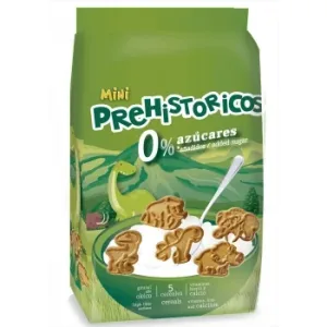 Galletas sin Azúcar Añadido Mini Prehistóricos 400 G.