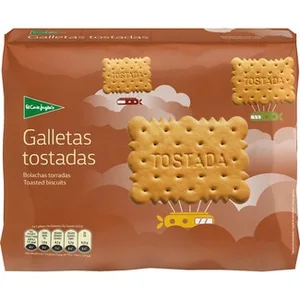 Galletas Tostadas 4 Paquetes X 200 G  el Corte Ingles 800 G