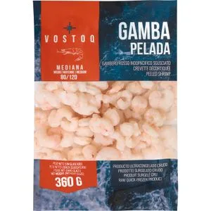 Gambas Peladas Mediana 360 Gr