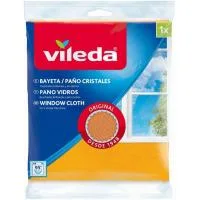 Gamuza para Cristales 39x35 Cm Vileda, Pack 1 Ud