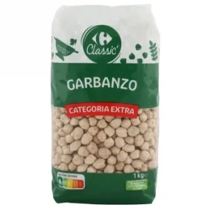 Garbanzo Categoría Extra Carrefour 1 Kg.