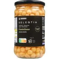 Garbanzo Cocido Eroski Seleqtia, Frasco 400 G