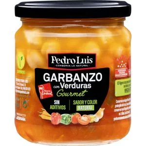 Garbanzo con Verduras Frasco 345 Gr