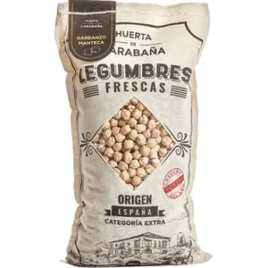Garbanzo Manteca Origen España Categoría Extra  Huerta de Carabaña 1 KG