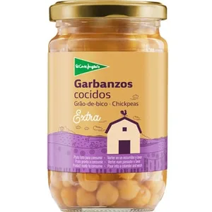 Garbanzos Cocidos al Natural  el Corte Ingles 200 G