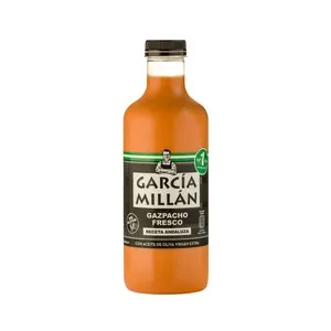 García Millán Gazpacho Fresco No Pasteurizado sin Pan y con Aceite de Oliva Virgen Extra García Millán 1 L. 1000 ML