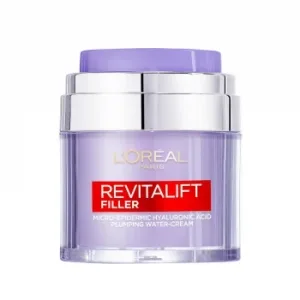 Gel Crema Rellenador Ácido Hialurónico Micro-epidérmico Revitalift Filler L'oréal 50 Ml.