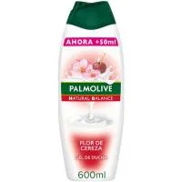 Gel de Ducha Flor Cereza Palmolive Natural Balance, Bote 600 Ml