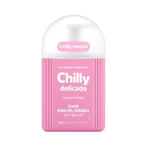 Chilly Gel de Higiene Íntima con Ph 5, Fórmula Suave y Acción Anti Olor Chilly 250 Ml.