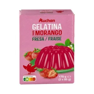 Producto Alcampo Gelatina Sabor a Fresa 2 X 85 G.