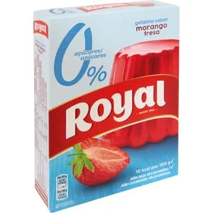 Royal Gelatina en Polvo Sabor Fresa Royal 114 G.