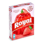 Gelatina Sabor Fresa Royal Caja 114 G