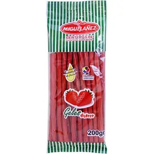 Geles Dulces con Zumo Concentrado de Fresas sin Colorantes Artificiales Miguelañez