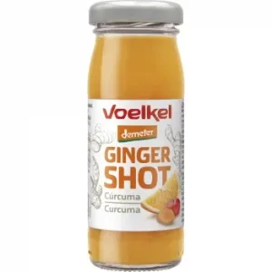 Ginger Shot de Jengibre y Cúrcuma Voelkel Ecológico Botella 95 Ml.