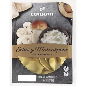 Girasoles Setas & Mascarpone 250 Gr