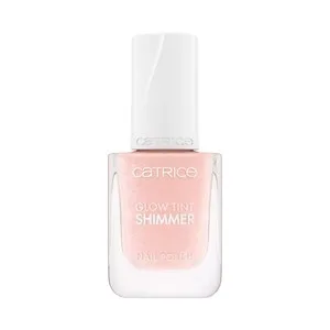 Catrice Glow Tint Tono 030 Sparkle Symphoy, Purpurina Nude Esmalte de Uñas Acabado Brillante.