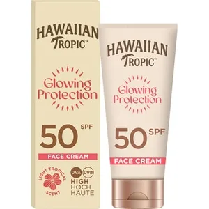 Glowing Protection Crema Facil Solar Spf-50 Hawaiian Tropic