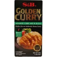 Gold Curry Japones Picante en Pastillas S&b, Paquete 92 G