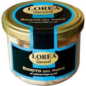 Gourmet Bonito del Norte al Natural bajo en Sal  Lorea 150 G