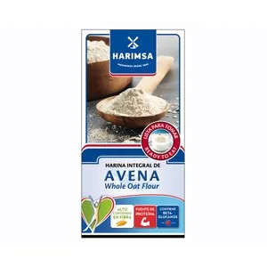 Harimsa Harina Integral de Avena Lista para Tomar, 400 G.