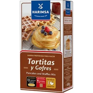 Harina para Hacer Tortitas y Gofres  Harimsa 500 G