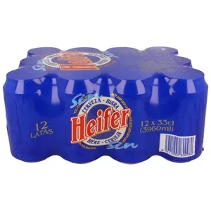 Heifer Cerveza sin Alcohol Pack de 12 Latas de 33 Cl. 3960 ML
