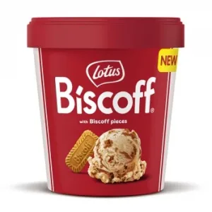 Helado Biscoff Lotus 295 G.