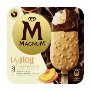 Helado Bombón Peach Signature Magnum 3 Uds