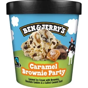 Helado de Caramelo con Trozos de Brownie y Cookies con un Toque de Sal BEN & Jerry's