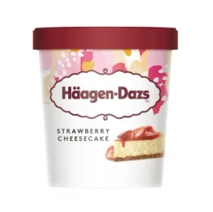 Helado de Cheesecake con Fresas Häagen Dazs 460 Ml.