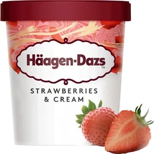 Helado de Fresa Haagen-dazs