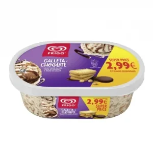 Helado de Galleta y Chocolate Frigo 454 G.