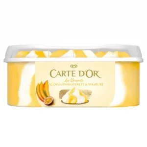 Helado Mango, Passionfruit & Yoghurt Les Desserts Carte D'or 850 Ml.