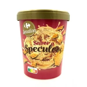 Helado Sabor a Speculoos Carrefour Sensation 300 G.