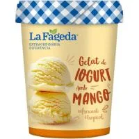 Helado Yogur con Mango la Fageda, 500 Ml