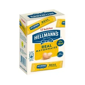Hellmann"s Mayonesa en Monoporciones 12 X 10 Ml. 110 G