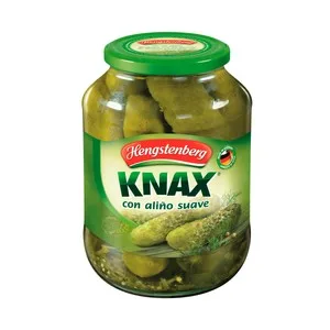 Hengstenberg Pepinillos Grandes a las Finas Hierbas Frasco de 850 G.